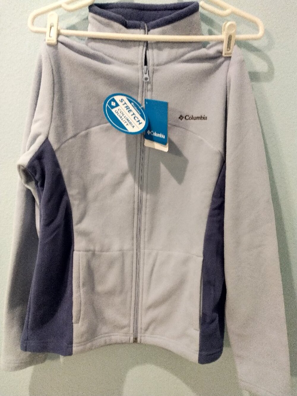 NWT Columbia-Western Ridge Women's Jacket Full Zip Blue Medium
